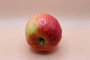 red apple isolated on white