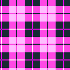 Checkered diagonal plaid pattern. Tartan Plaid Pattern vector illustration. 
