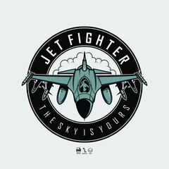 JET FIGHTER LOGO TEMPLATE