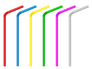 Drinking straw set