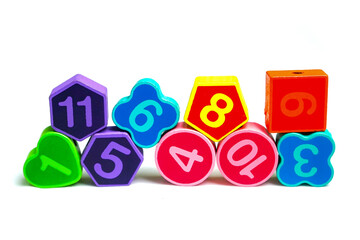 Colorful Numbers of Cubes