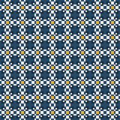 Abstract Cross Pattern generative computational art illustration