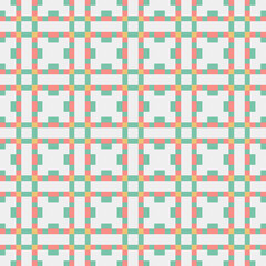 Abstract Cross Pattern generative computational art illustration