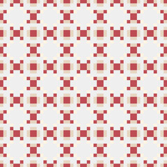 Abstract Cross Pattern generative computational art illustration