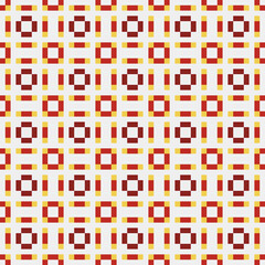 Abstract Cross Pattern generative computational art illustration