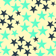 Stars vector pattern seamless background , for wrapping paper, greeting cards, posters, invitation