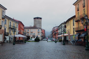 Piazza Duomo Chivasso (Torino) Piemonte, Italia