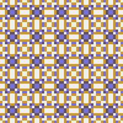 Abstract Cross Pattern generative computational art illustration