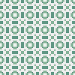 Abstract Cross Pattern generative computational art illustration