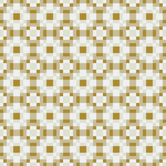 Abstract Cross Pattern generative computational art illustration