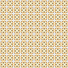 Fototapeta premium Abstract Cross Pattern generative computational art illustration