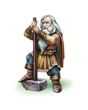 gnome with a hammer