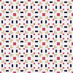 Abstract Cross Pattern generative computational art illustration