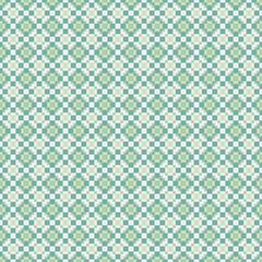 Abstract Cross Pattern generative computational art illustration