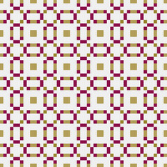 Abstract Cross Pattern generative computational art illustration