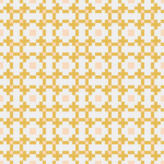 Abstract Cross Pattern generative computational art illustration