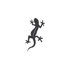 Lizard logo design vector template