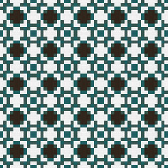 Abstract Cross Pattern generative computational art illustration