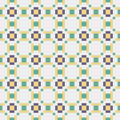 Abstract Cross Pattern generative computational art illustration