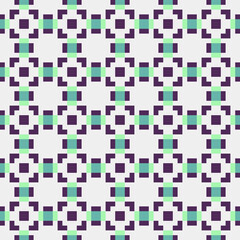 Abstract Cross Pattern generative computational art illustration
