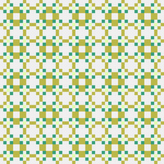 Abstract Cross Pattern generative computational art illustration