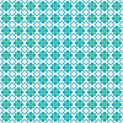 Abstract Cross Pattern generative computational art illustration