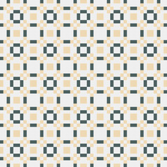 Abstract Cross Pattern generative computational art illustration