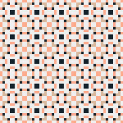 Abstract Cross Pattern generative computational art illustration
