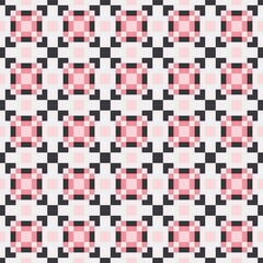 Abstract Cross Pattern generative computational art illustration