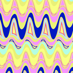 Abstract geometric seamless pattern with vertical fading lines, tracks, halftone stripes. Extreme sport style illustration, urban art. Trendy graphic background texture. Stock vector