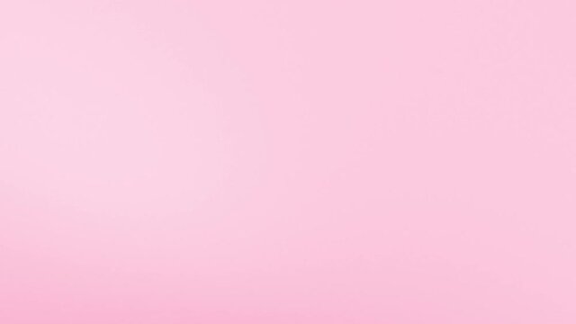Abstract motion gradient pink white soft background with animation seamless loop.