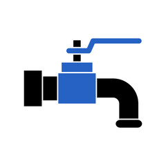 Faucet icon, vector format