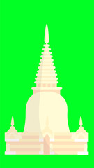 The pagoda is a religious architecture.