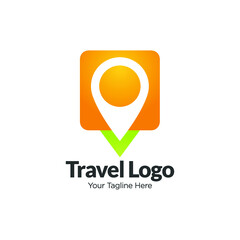 Obraz premium Simple Travel logo designs vector, Plane logo template 