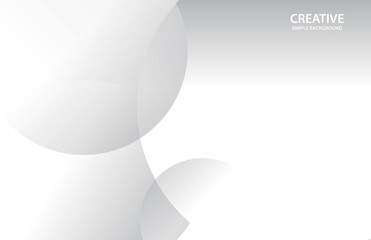 Clean Simple Rounded Vector Wallpaper Design