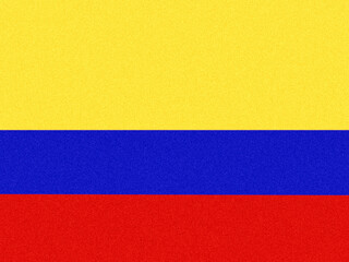The national flag of Colombia, Illustration image
