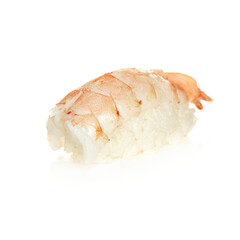 Sushi on white background