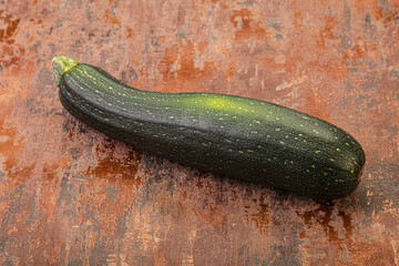 Tasty young organic natural zucchini