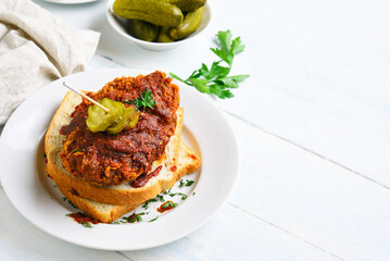 Nashville hot chicken sandwich