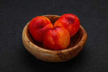 Ripe sweet tasty Nectarine fruit