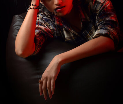 portrait of a gitl