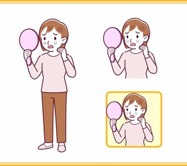 Girl in pink long sleeves