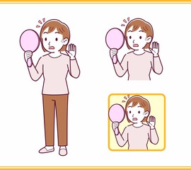 Girl in pink long sleeves