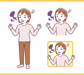 Girl in pink long sleeves