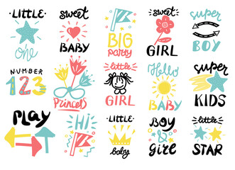 15 children s logo with handwriting quotes for boys and girls
