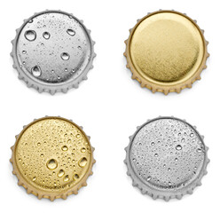 metal cap bottle drink