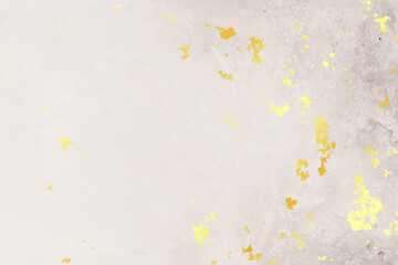 white and golden foil texture background