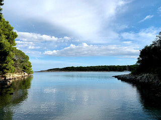 Bucht am Meer