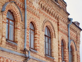 old brick building at the Kiev Pechersk Lavra