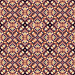 Geometric seamless pattern, ornament, abstract colorful background, vector modern design texture.